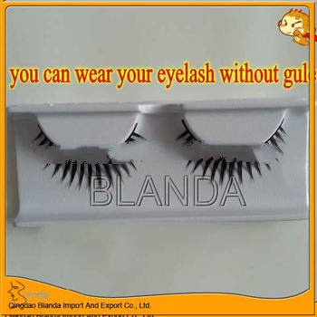 New products wear it no need gule false eyelash /eyelash extension