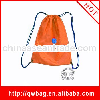New style promotional polyester drawstring bag
