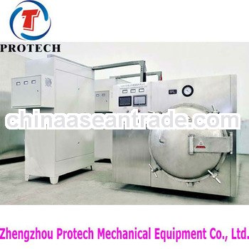 New technology flour food tunnel microwave vacuum dryer machine