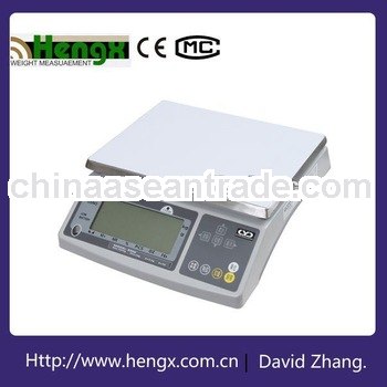 Newest 30kg CE Digital Computing Weighing Table Scale With RS-232