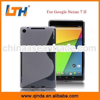 Newest High Quality S-Line Silicone Protective Case for Google Nexus 7 2 II 2nd Generation 2013