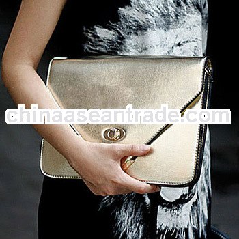 Newest bags handbags cheap high fashion shiny clutch bags envelope S470