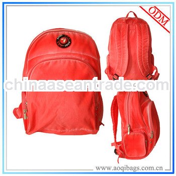 Newest design custom fashion leisure backpack school rucksack