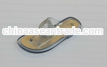 Newest design jelly heart slippers 2013