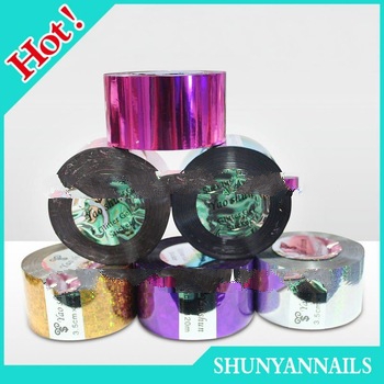 Newest foil Sticker factory nail art decoration