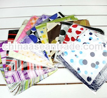 Newest polka dots printed ethnic colorful square scarves
