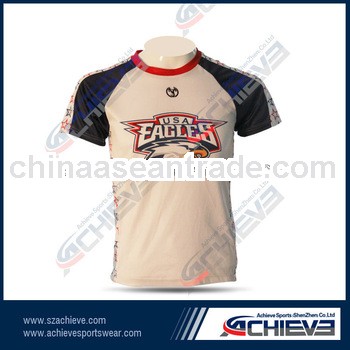 Newest style cool-dry sublimation soccer jersey
