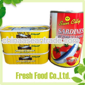 Newly canned ingredient canned fish products