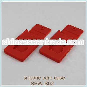 Newly silicone product woman card holder