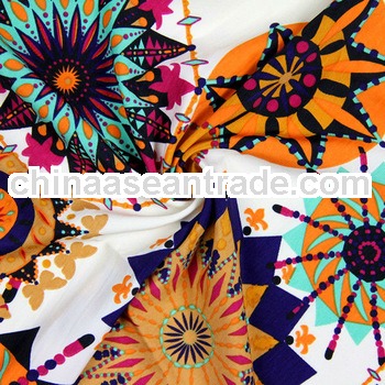 Nice Printing Peach Skin Chiffon Fabric Textiles