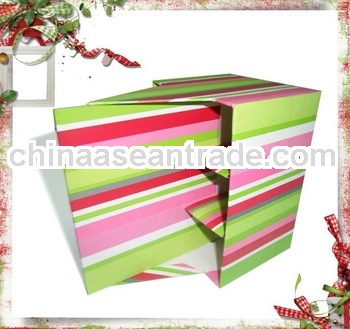 Nice printing paper shopping bag for gift and craft