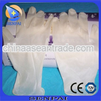 Non-sterile medical exam grade disposable latex gloves of sexy product