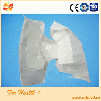 Nonwoven PE film PP tapesadult incontinence diaper