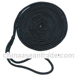 Nylon double braid dock line