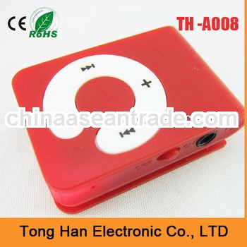 OEM Portable Free logo Sports Mp3 Player for sale or gift TH A008