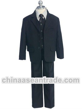 OEM boys black formal suit