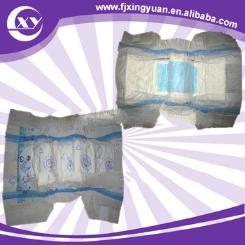 OEM economic PE film disposable baby diaper