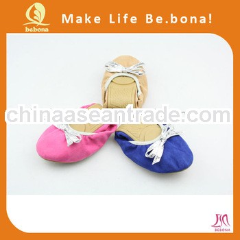 OEM wholesale foldable fashion lady spring shoes