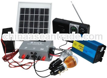 Off grid solar power system 100W for home use