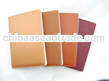 Office Supply Leather Cover Sewing Notebook & PU Cover Diary