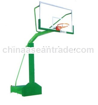 Official Basketball System with 60" Acrylic Backboard Basketball Frame Basketball Stand