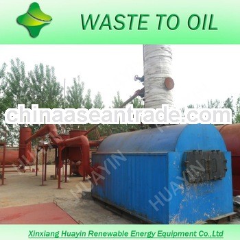 Oil Distillation Machine/Black oil and motor oil refining plant/Black engine oil recycling machine
