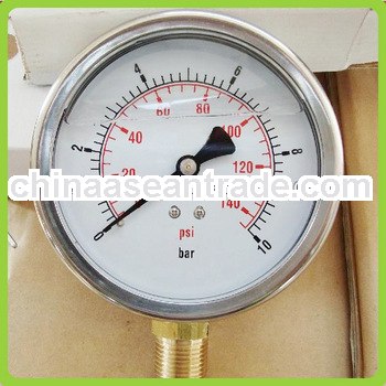 Oil Filled Vacuum Pressure Gauge Manometer