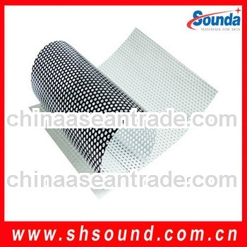 One way vision vinyl window film