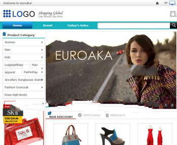 Online selling websites, perfume website design