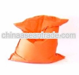Orange color bean bag chair