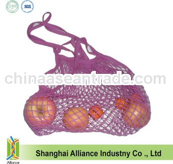 Organic Cotton Net Market Bag - Eco-friendly Crochet Fruit Totes