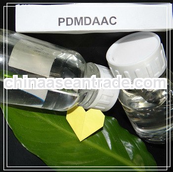 Organic coagulant Poly chemicals Dimethyl Diallyl Ammonium Chloride-leather auxiliary agent