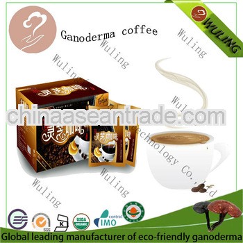 Organic ganoderma instant coffee powder
