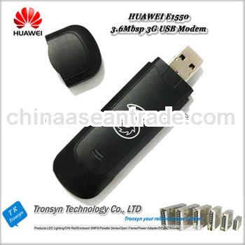 Original HSDPA 3.6Mbps HUAWEI 3G USB Modem and HUAWEI E1550 Data Card