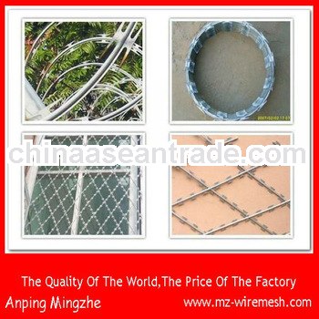 Our factory provid the best quality razor wire