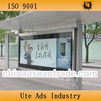 Outdoor Bus Shelter Advertising Billboard Backlit Film Printing