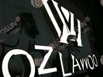 Outdoor Frontlit LED Channel Letter Signage