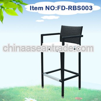 Outdoor Rattan Bar Stool For Family