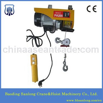 PA200A ~PA1200A Small Electric Wire Rope Hoist