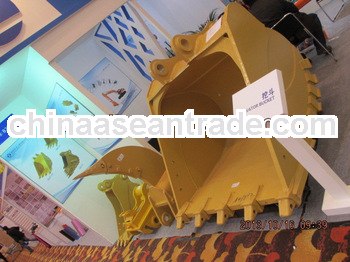 PC200 excavator spare parts heavy duty bucket for Komatsu
