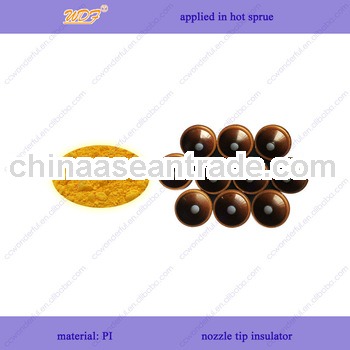 PI thermal insulating nozzle tip insulator