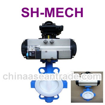 PN10/16 pneumatic operated Butterfly valve