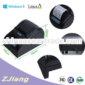POS System Cash Drawer Black USB Portable POS Printer China Supplier