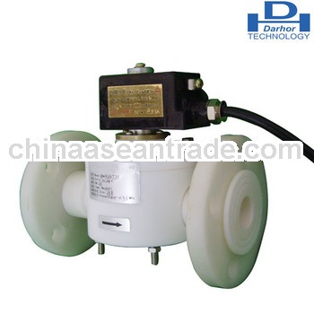 PTFE plastic flange anti-oxidant solenoid valve