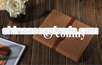 PU Leather Protective Case with Belt for iPad and iPad 2 (Assorted Colors)