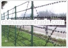 PVC Barbed Wire Fence