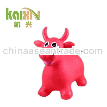 PVC Horse Riding/Indoor Cow Toy For Kids To Jumping