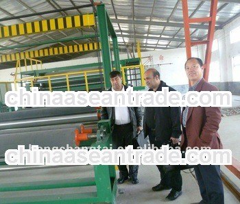 PVC flex banner sheet production line machine