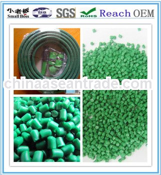 PVC granules for garden pile