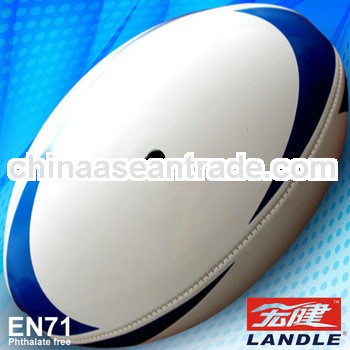 PVC leather machine stitched pvc mini rugby ball